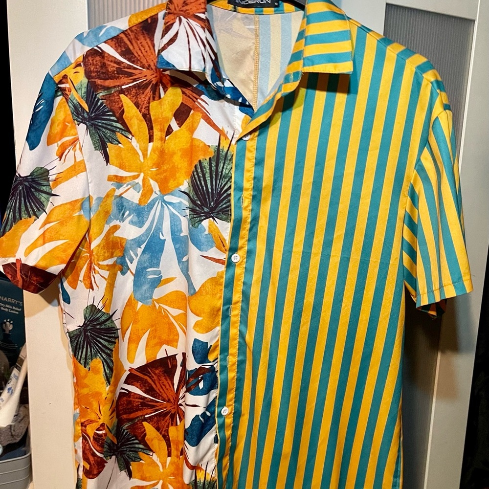 Shein men’s button up